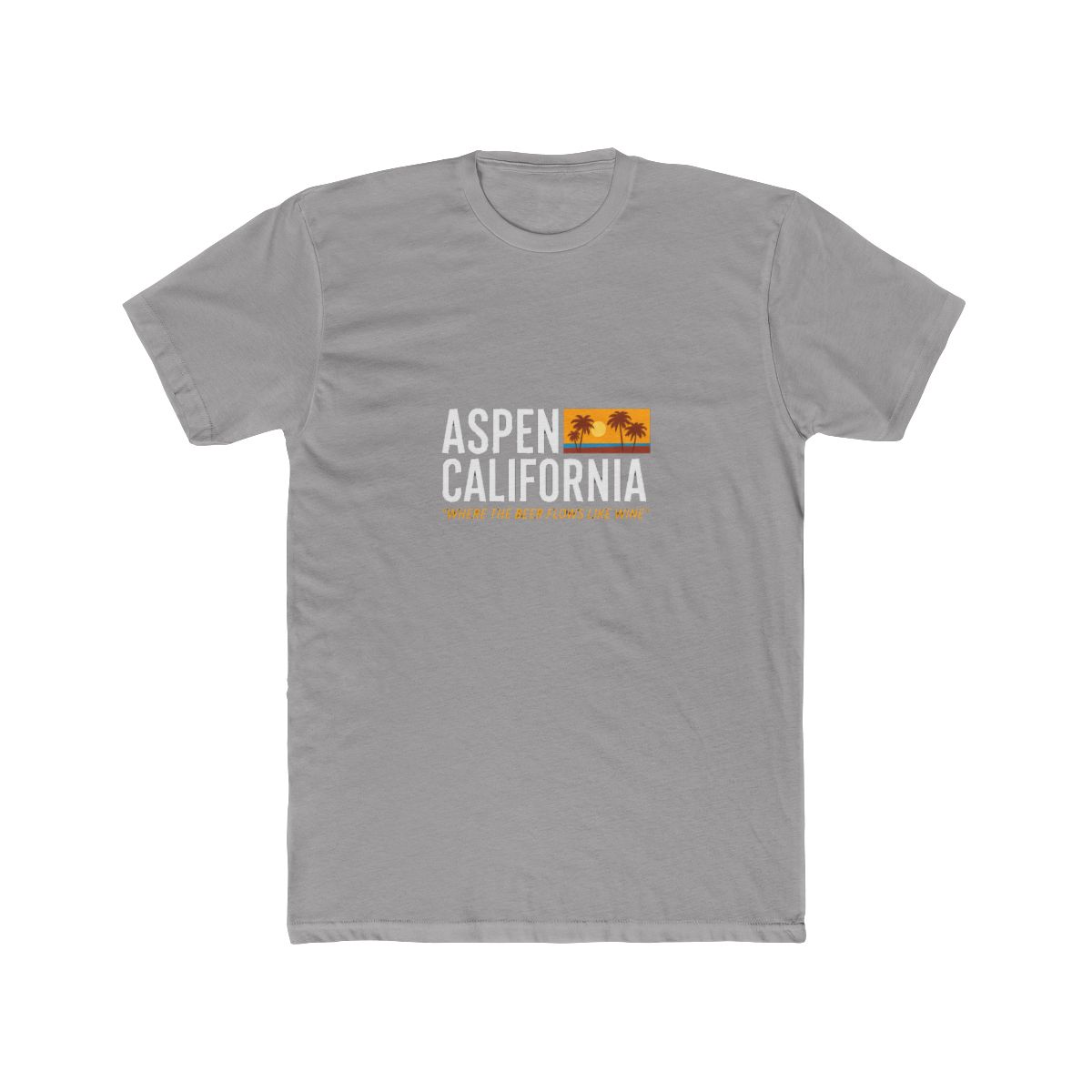 Beer Flows Like Wine Aspen Party Slogan Boozy T-Shirt - Official t-shirts merchandise