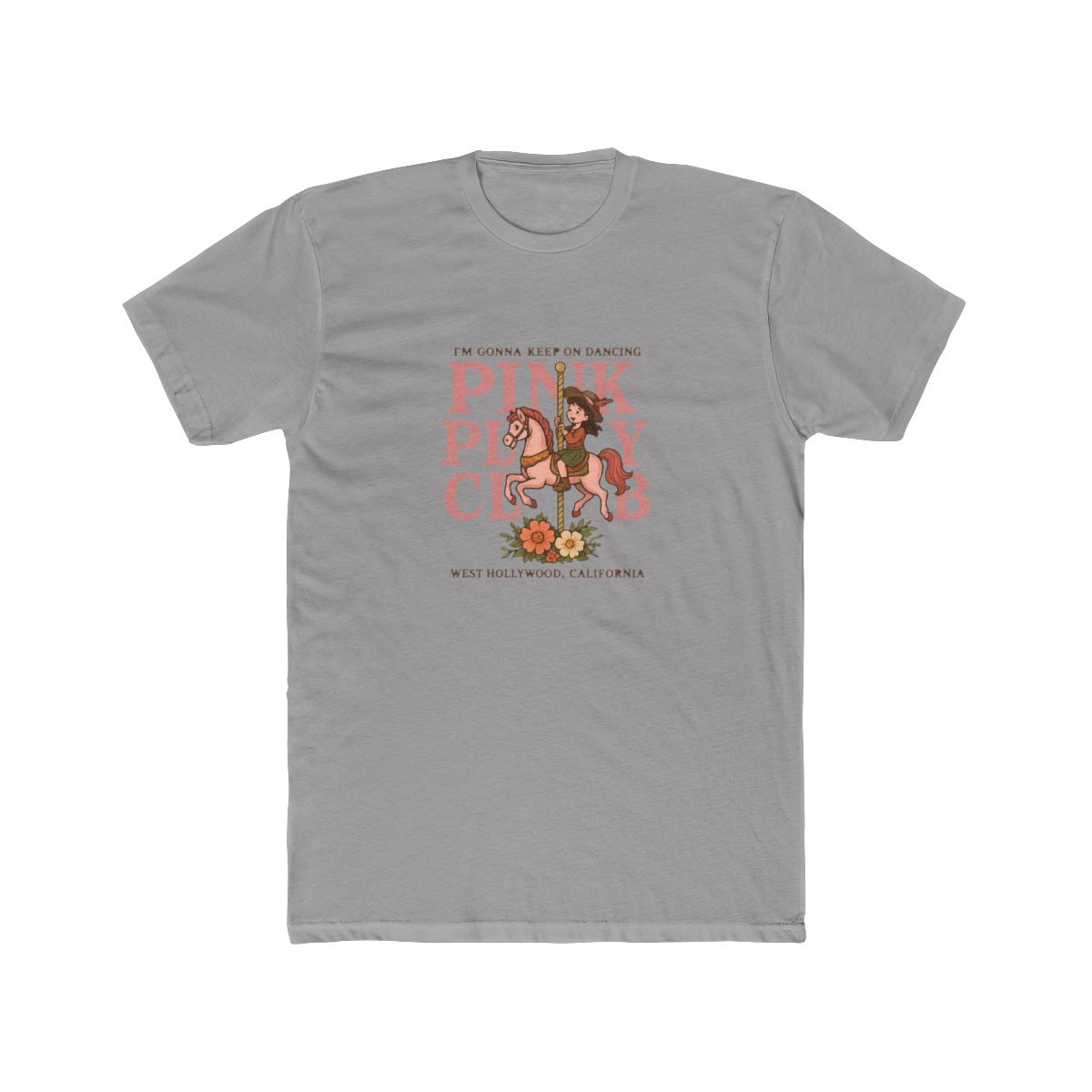 Comfort Colors Pink Pony Club Shirt - Official t-shirts merchandise