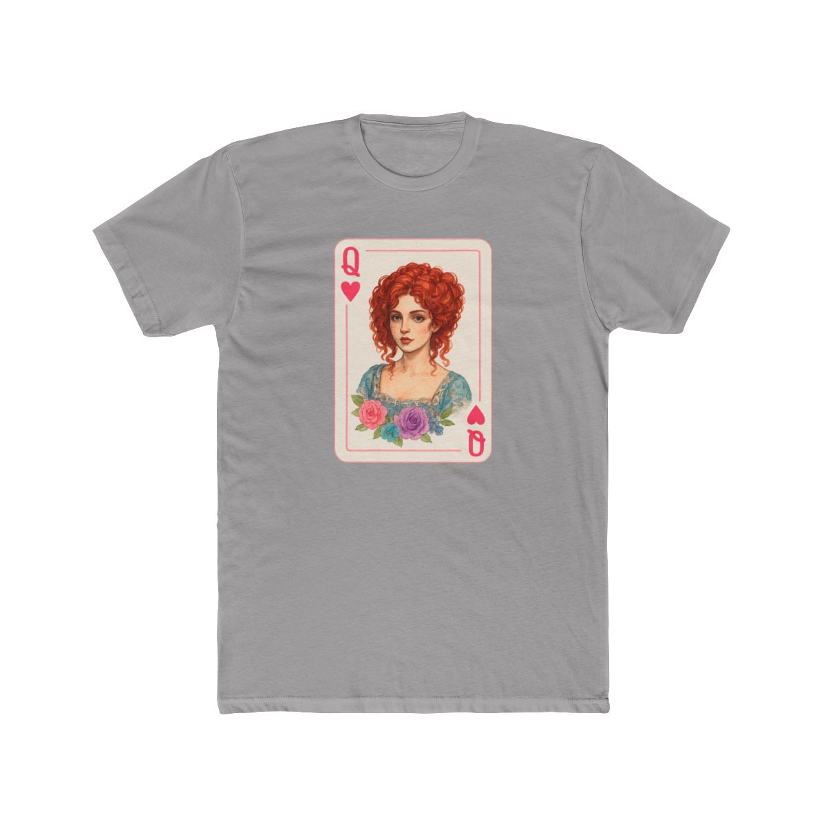 Queen of Hearts Fierce Portrait Wonderland Alice Fantasy T-Shirt - Official t-shirts merchandise