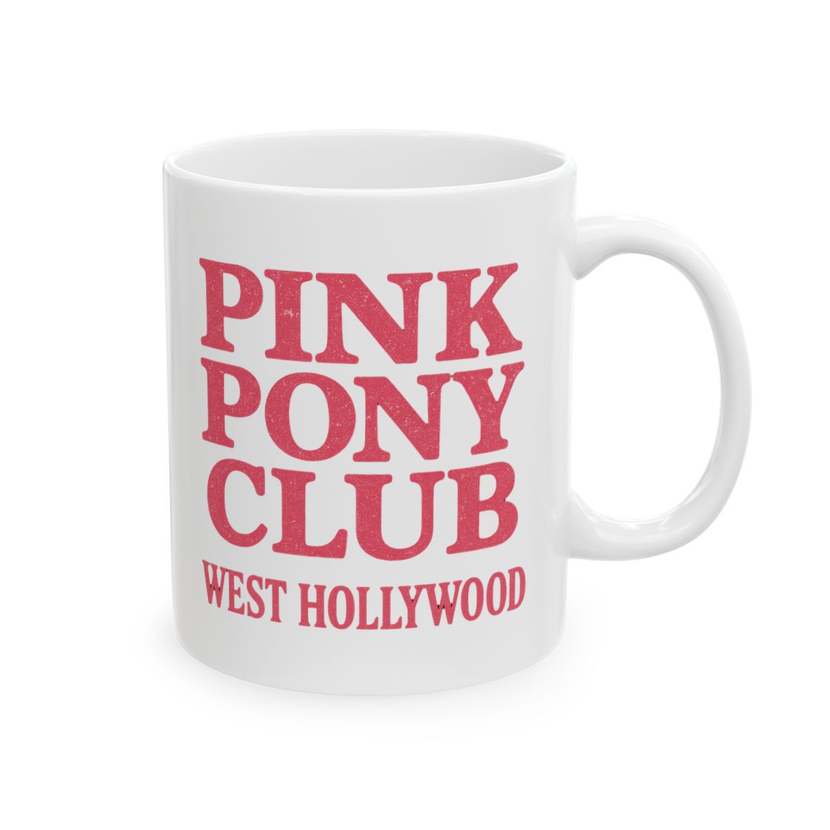 Pink Pony Club Neon Glow | Chappell Roan Mug, Pop Fan Gift, Music Coffee Cup - Chappell Roan official mugs-drinkware merch