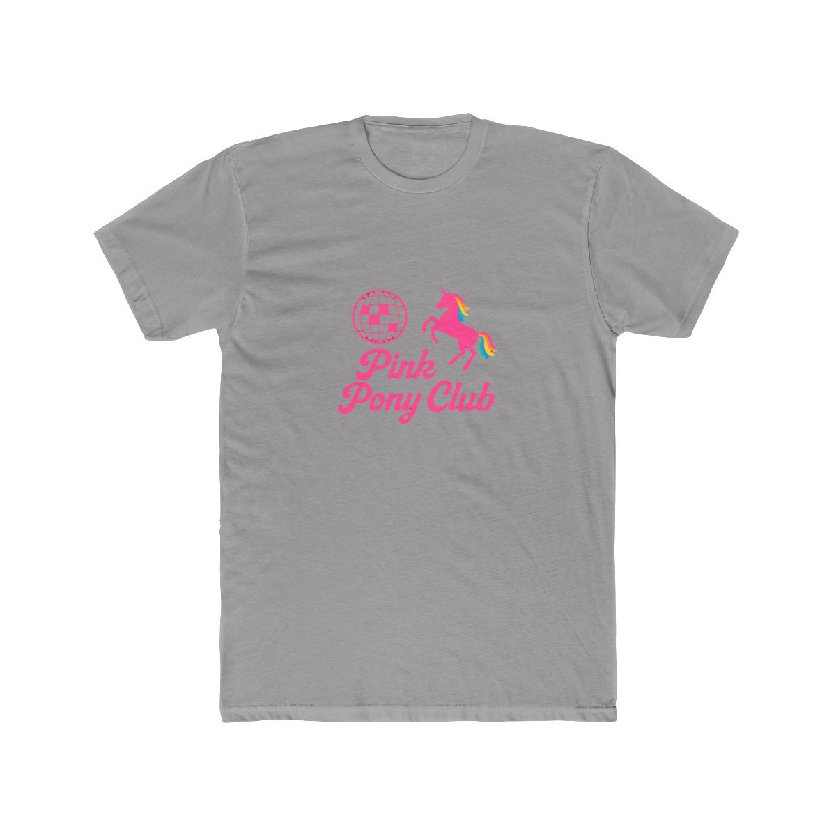 Black T-Shirt with a pink disco ball - Official t-shirts merchandise