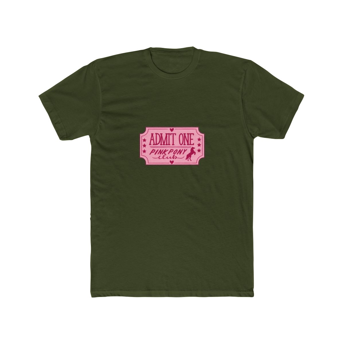 Chappell Roan Pink Pony Club Ticket T Shirt - alternate angle 2, merchandise