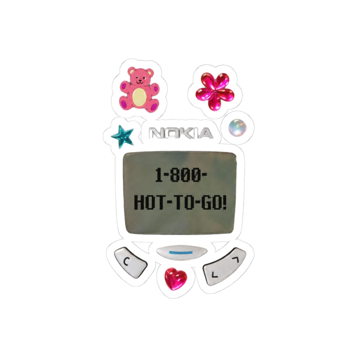 Chappell Roan Hot To Go Coquette Flirty Midwest Princess Sticker - Official stickers merchandise