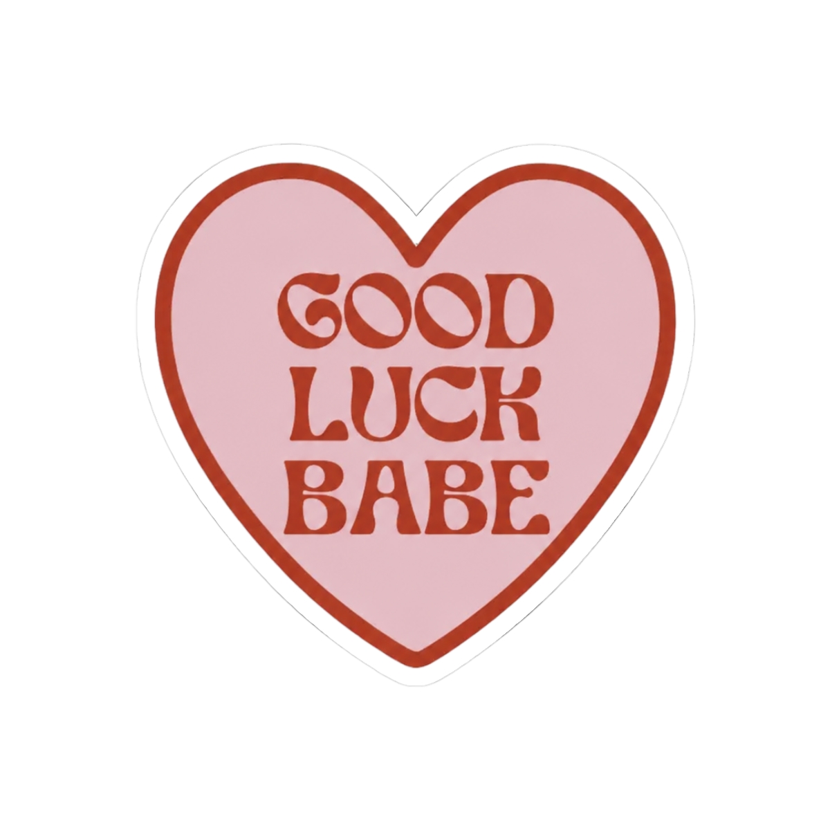 Chappellroan GOOD LUCK BABE Sticker - Official stickers merchandise
