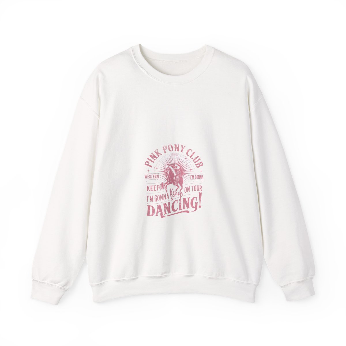 Pink Pony Club Western Disco Crewneck - Official sweatshirts merchandise