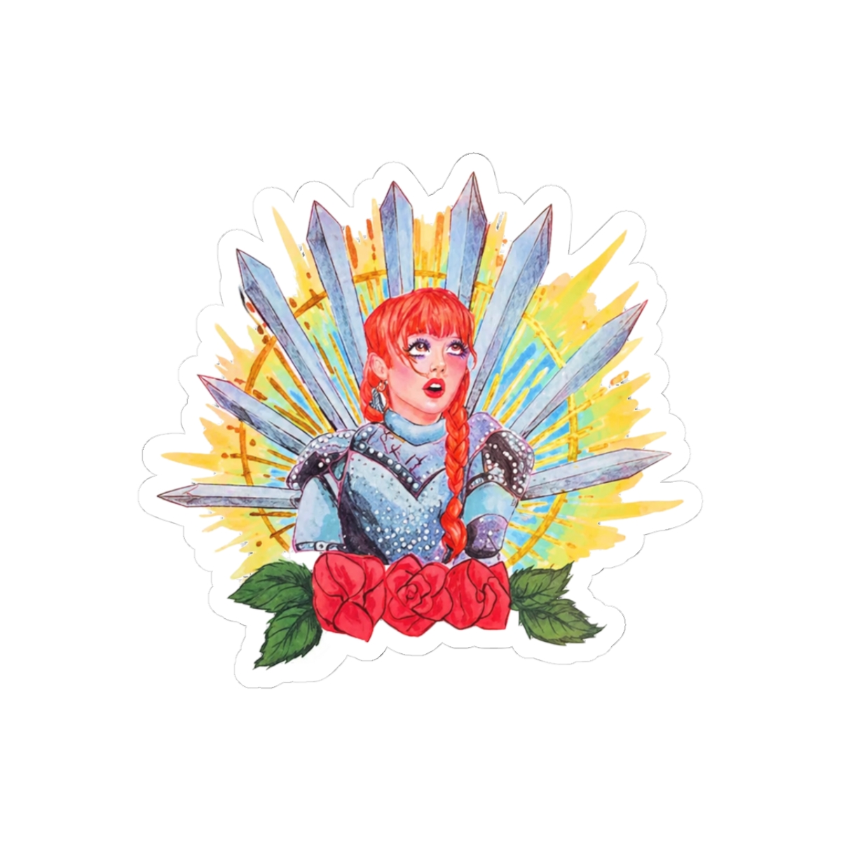 Saint Chappell Roan sticker - Official stickers merchandise