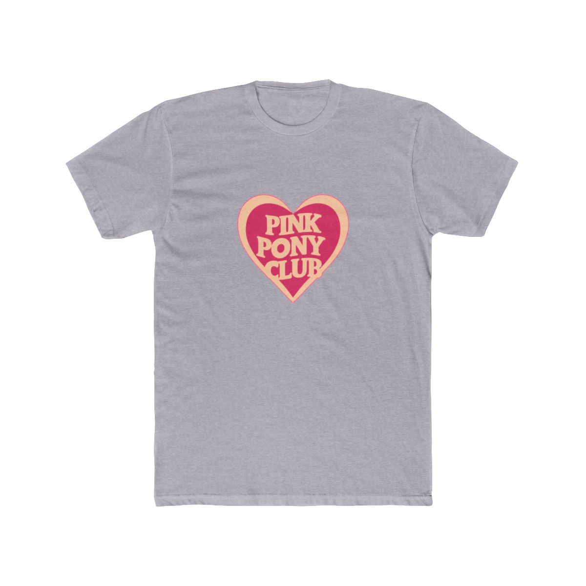 pink pony club love shape T Shirt - alternate angle 5, merchandise