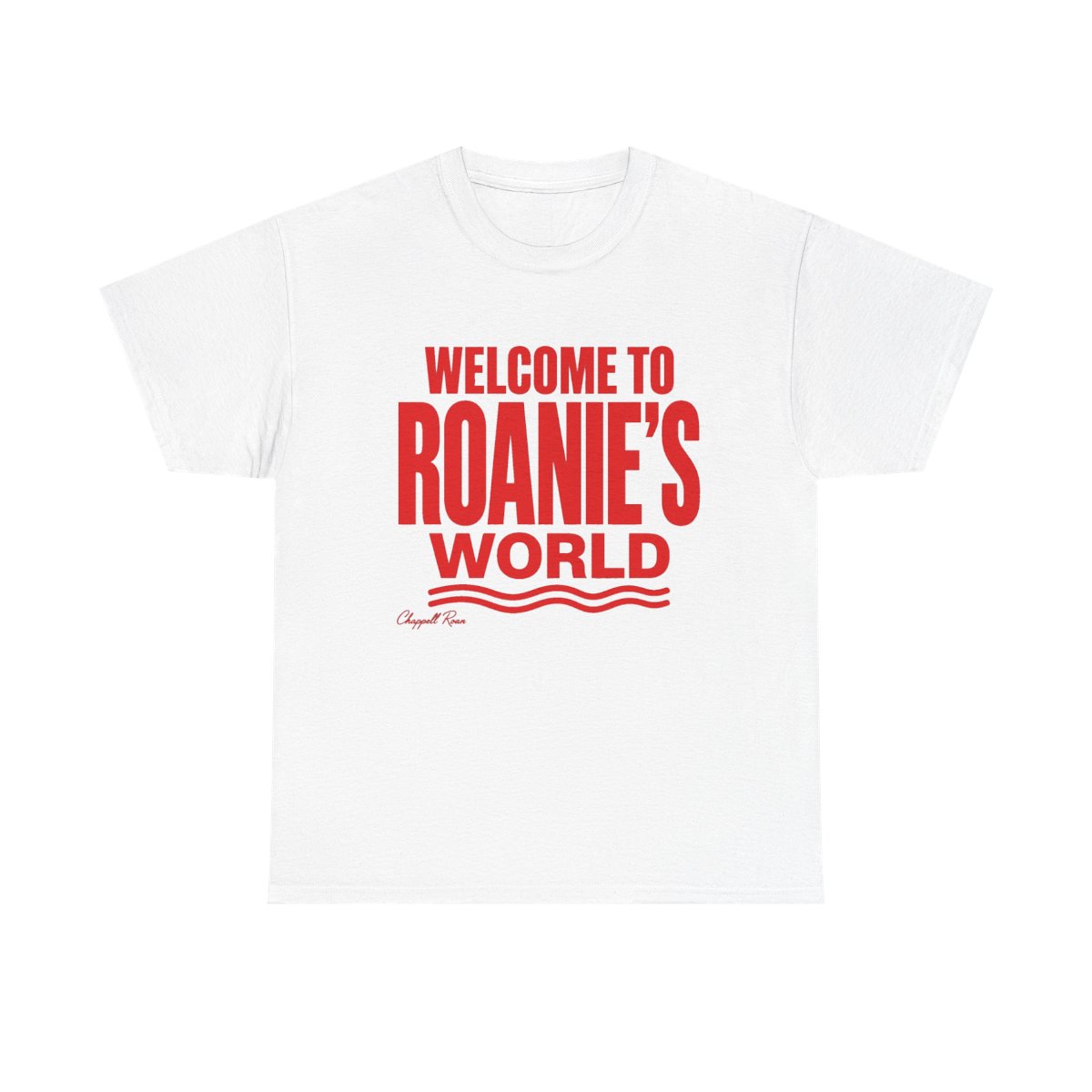 Chappell Roan "Welcome to Roanie’s World" Unisex Tee - Official t-shirts merchandise