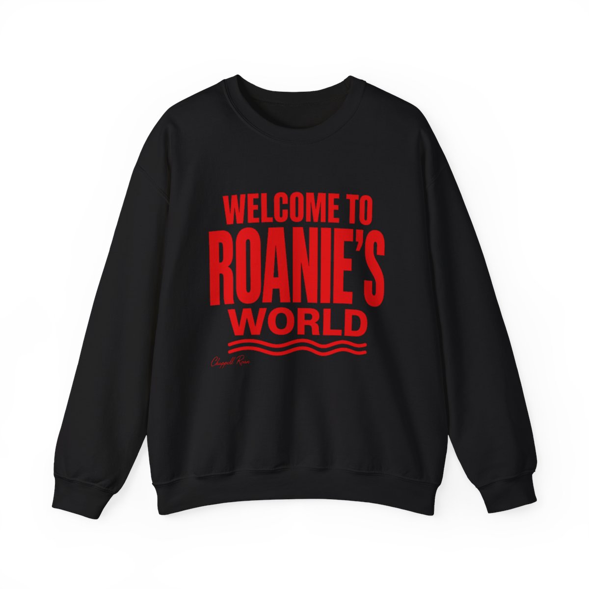 Chappell Roan "Welcome to Roanie’s World" Crewneck - Official sweatshirts merchandise