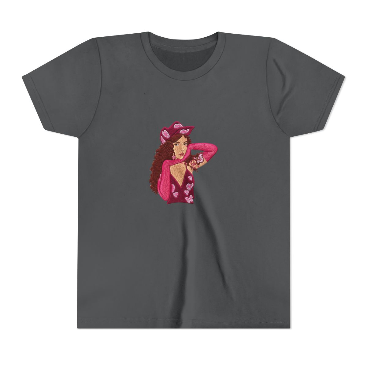 Chappell Roan Pop Icon Graphic Kids T Shirt - Concert Fan Gift - alternate angle 5, merchandise